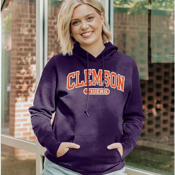 Clemson Tigers Purple Hoodie Brand New Size‎ Small - Picture 1 of 3